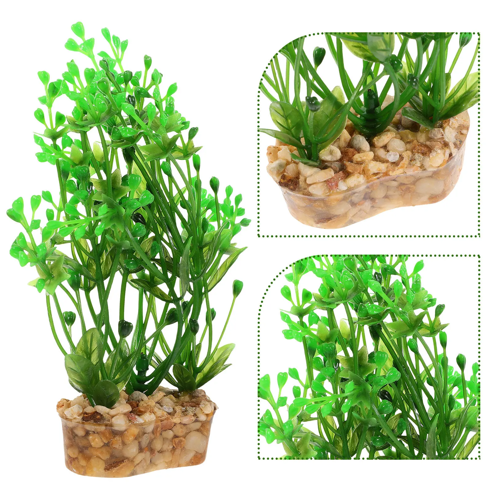 Fake Plants for Fish Tank Aqua - Aquarium Planted Tank review and price
