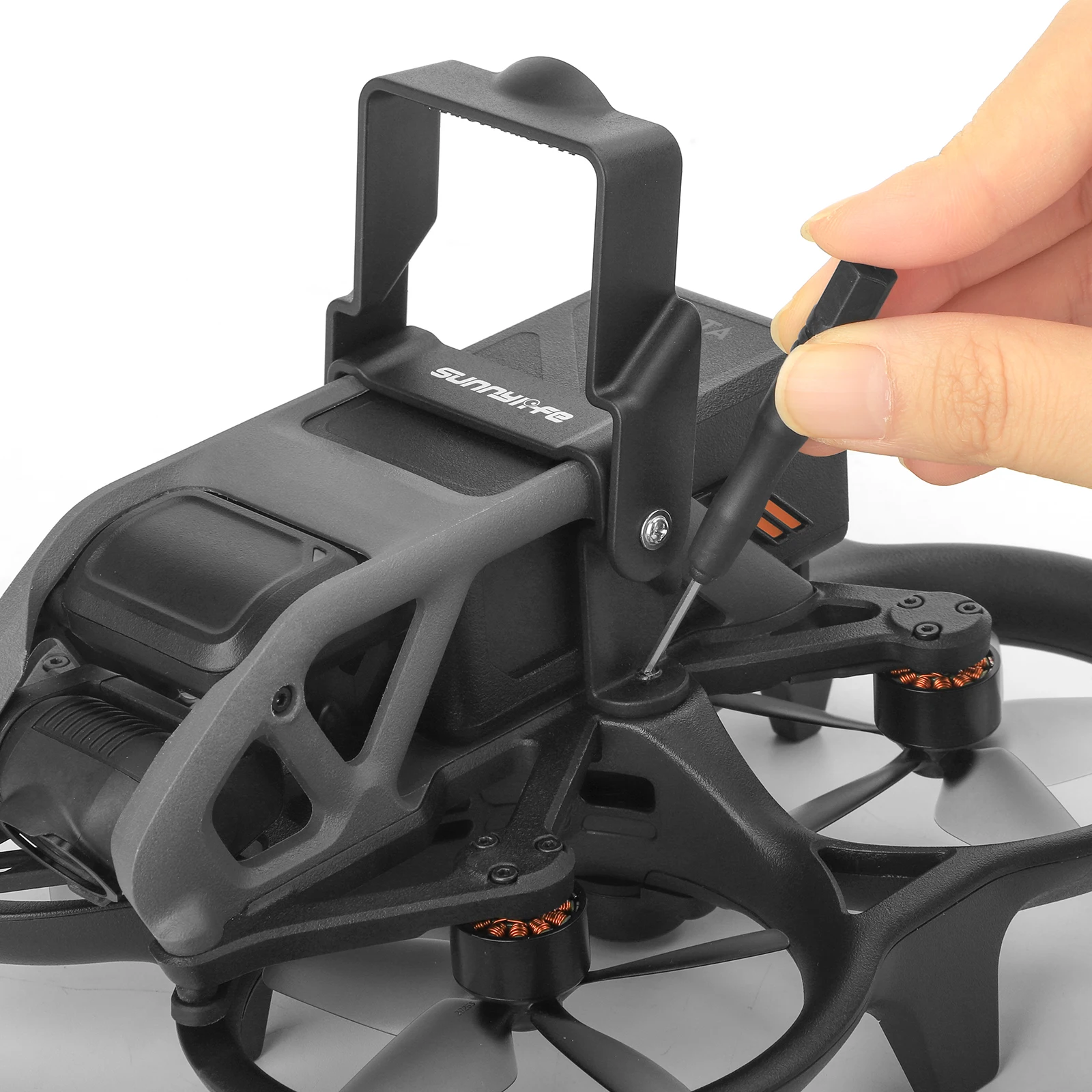 Có Thể Gấp Gọn Chống Phát Hành Khóa Đế Pin Dành Cho DJI Avata Tự Do Tháo Lắp Lắp Ráp Giá Đỡ Bảo Vệ Camera Máy Bay Không Người Lái Phụ Kiện