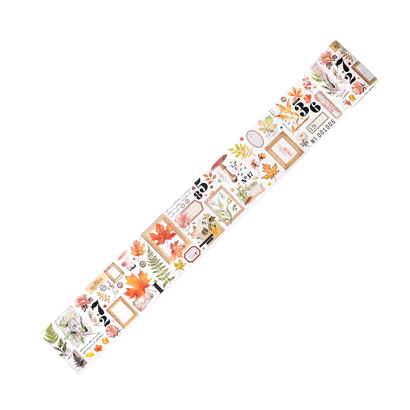 1pcs/1lot Decorative Adhesive Tapes Retro Museum Decorative Scrapbooking Paper Japanese Stickers