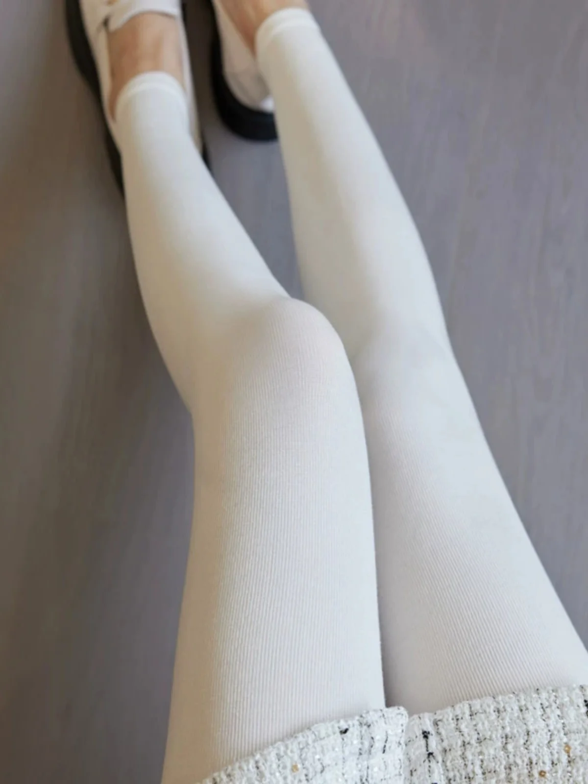 ผู้หญิงSlimmingเก้าชิ้นกางเกงTightsบางOuterwear FceเรียงรายMedium Thiฤดูใบไม้ร่วงกางเกงEy Sl Base Layer Tights