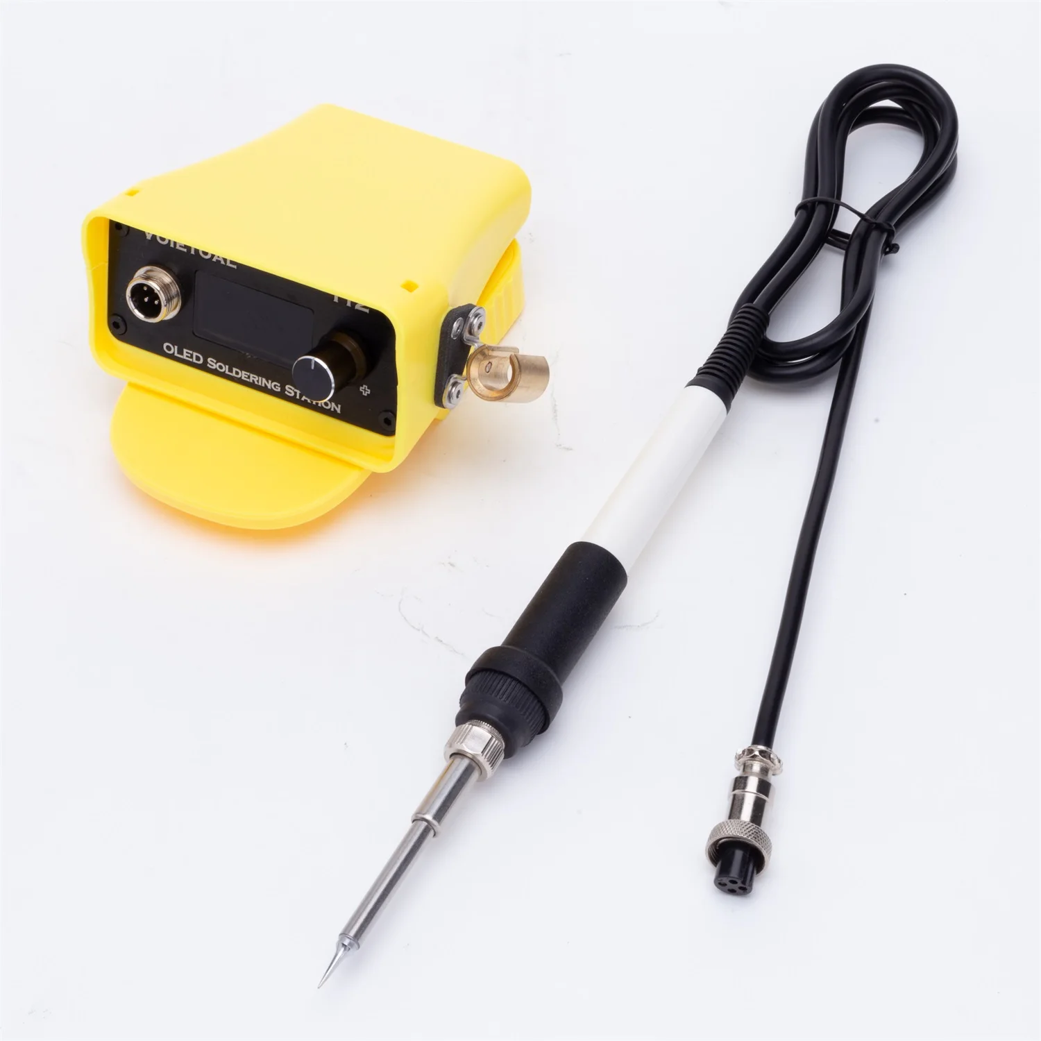 OLED Digital T12 Soldering Station Electronic Soldering Iron Tip For Ridgid AEG 18V Li-ion Battery  (Not include battery)