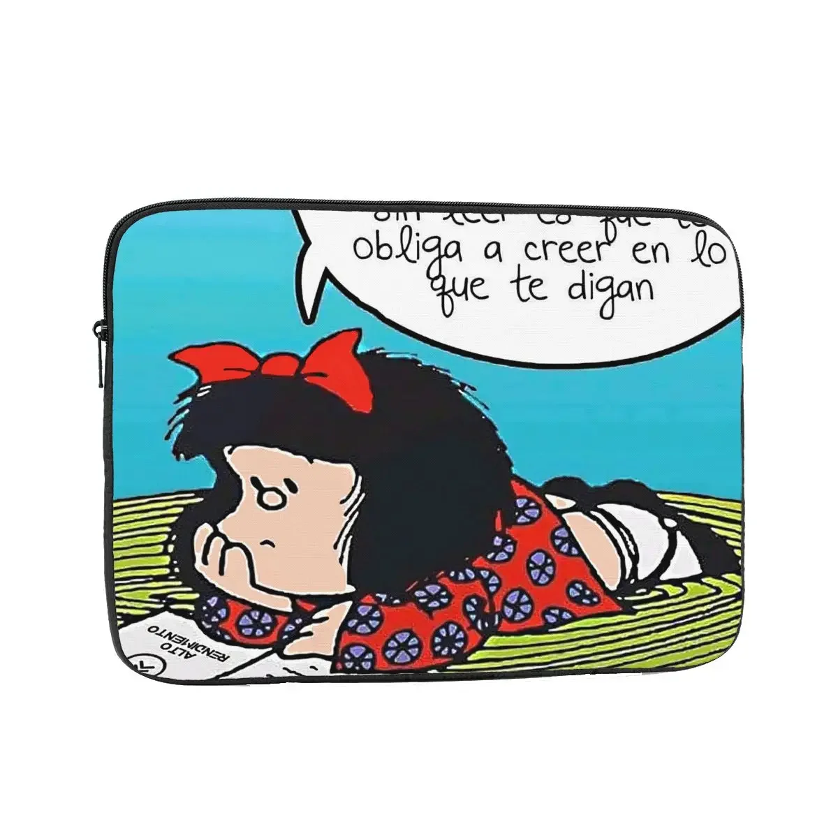 Laptop Sleeve Case Cartoon Anime 10 12 13 15 17 Inch Notebook Bag Case Mafalda Tablet Shockproof Case