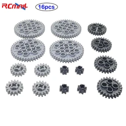 MOC Technology Parts Plastic Gear Set Building Block Accessories Compatible with Legoed