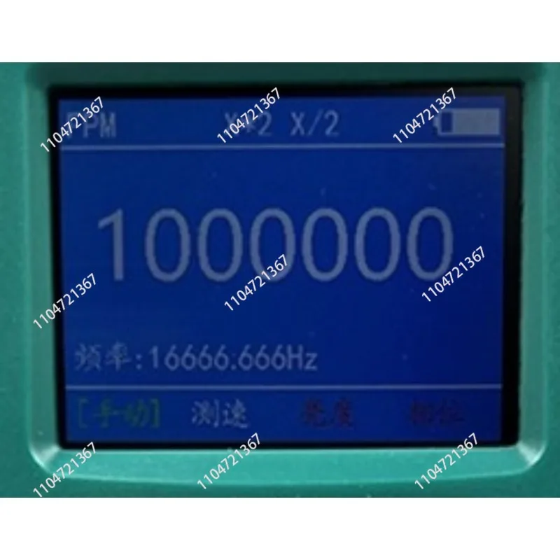 DT-10S High Precision LED Strobe Tachometer Non Contact Digital RPM Meter for Motor Printing Textile