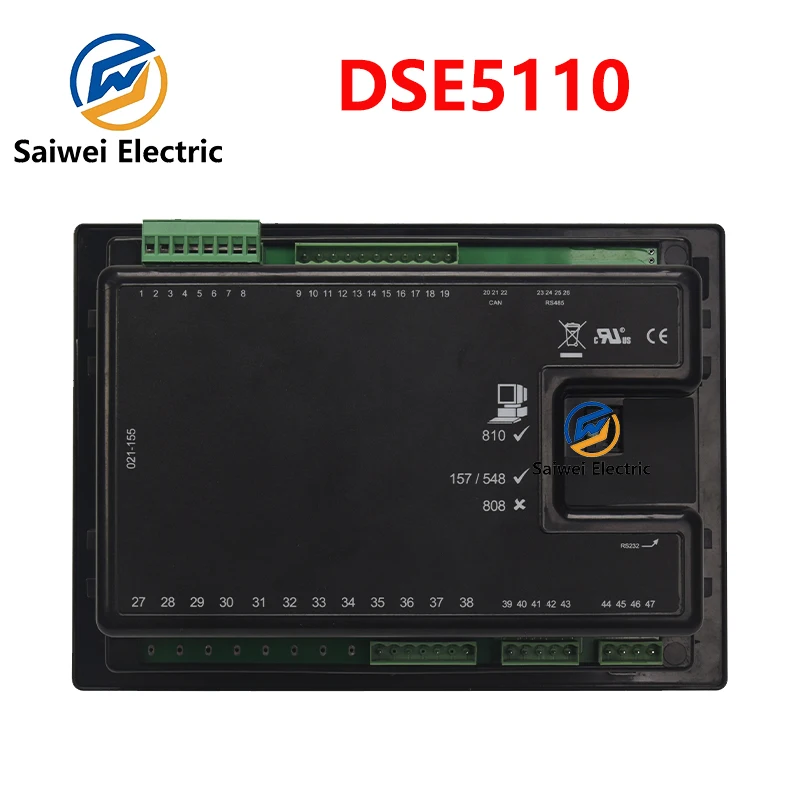 DSE5110 Auto Start Controller Panel Generator LCD Display Deep Sea Control Unit Module DSE 5110