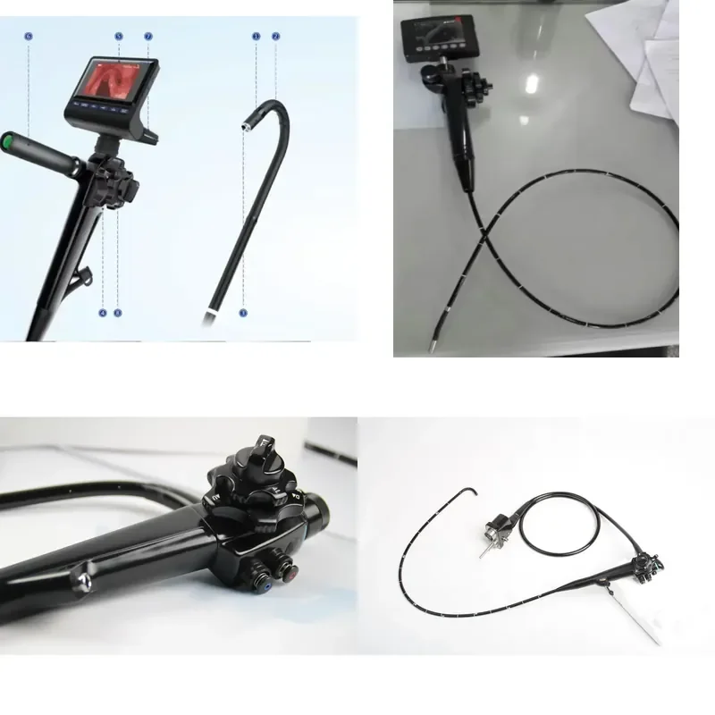 

Portable Veterinary Endoscopy with 2.0mm Channel, 6.0mm , 1.5M Testing Cable, 4.5''