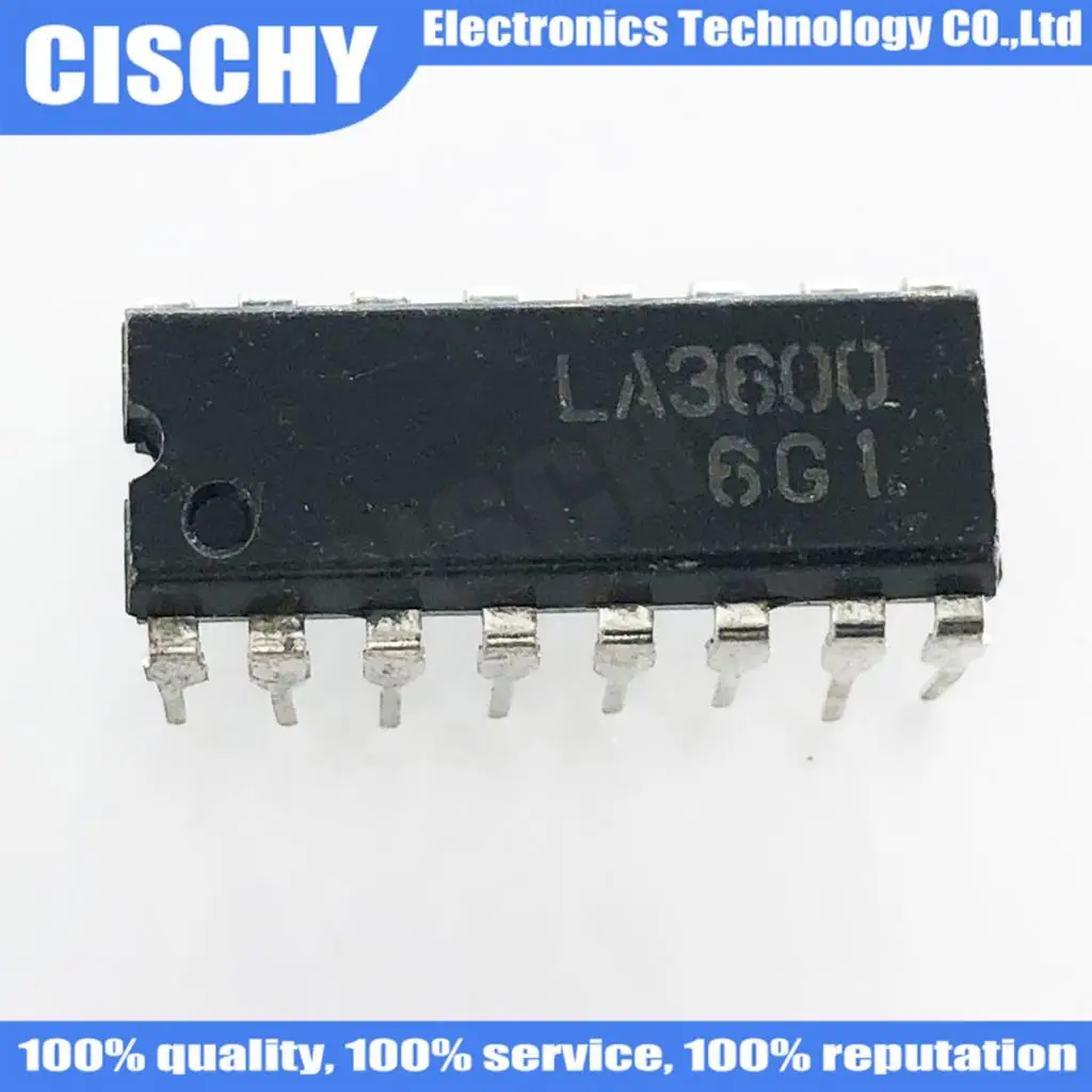 5pcs/lot LA3600 LA 3600 DIP-16 In Stock