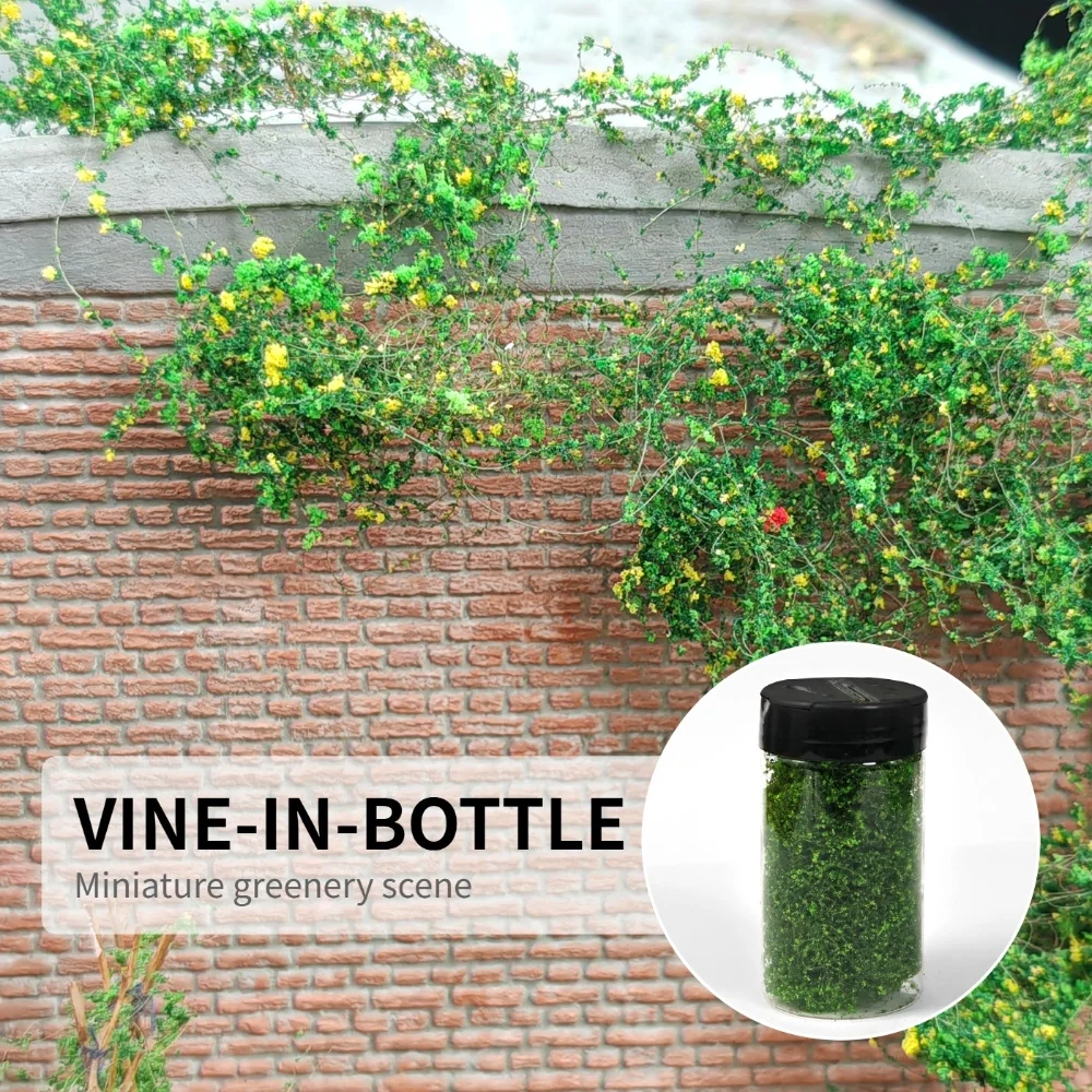 Miniature Vine Simulation Ivy Diorama Foliage Scenery Material Model Scene Plant for Diy Model Making/ Micro Landscape Decor