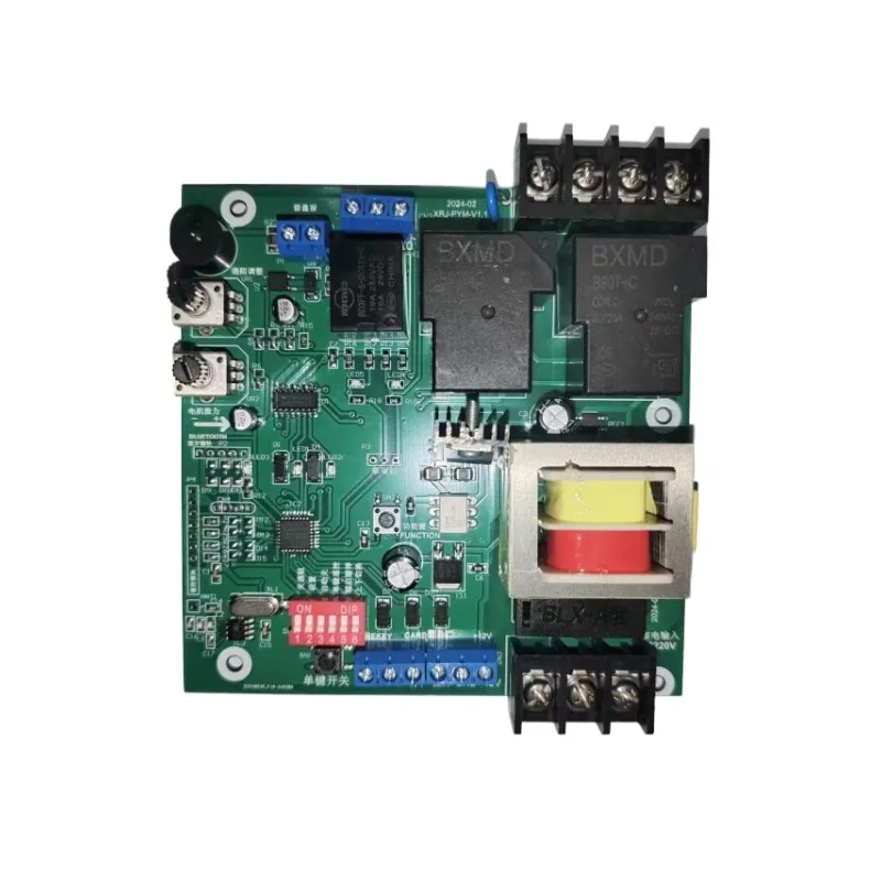 For Soft Start Soft Stop Sliding Gate Motor Control Board Main Circuit Board with Remote Controller Universal Replacement Part
