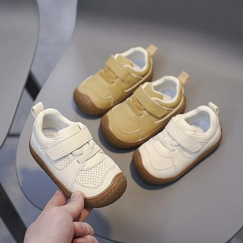 Infant Toddler Shoes Baby Girls Boys Casual Shoes Children Sneakers Soft Soled Anti Slip Kids Lightweight First Walkers Shoes