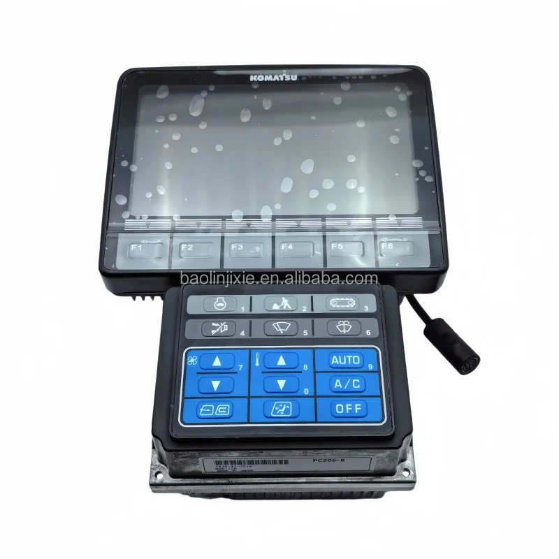 Excavator Monitor Dashboard LCD Display Screen 7835-12-3007 for Komatsu PC-5 PC-8 PC300-7 PC400-7 Construction Machinery Parts