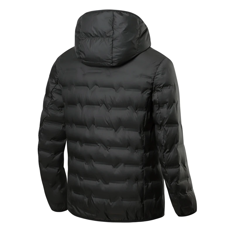 JNLN Men's Winter Down Jacket Duck Down Lightweight Padded Jackets Hiking Camping Climbing Trekking Graphene Lining Warm Coat