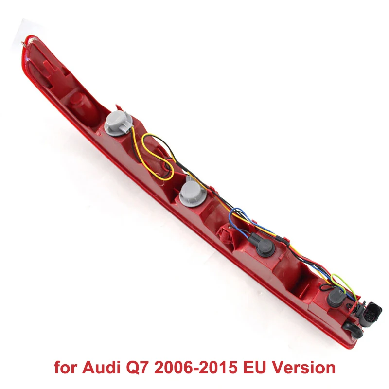 

Задний бампер автомобиля, фонарь заднего хода для Audi Q7 2006-2015/2016-2020 (версия ЕС), задний фонарь, лампы заднего бампера с жгутом и лампочкой