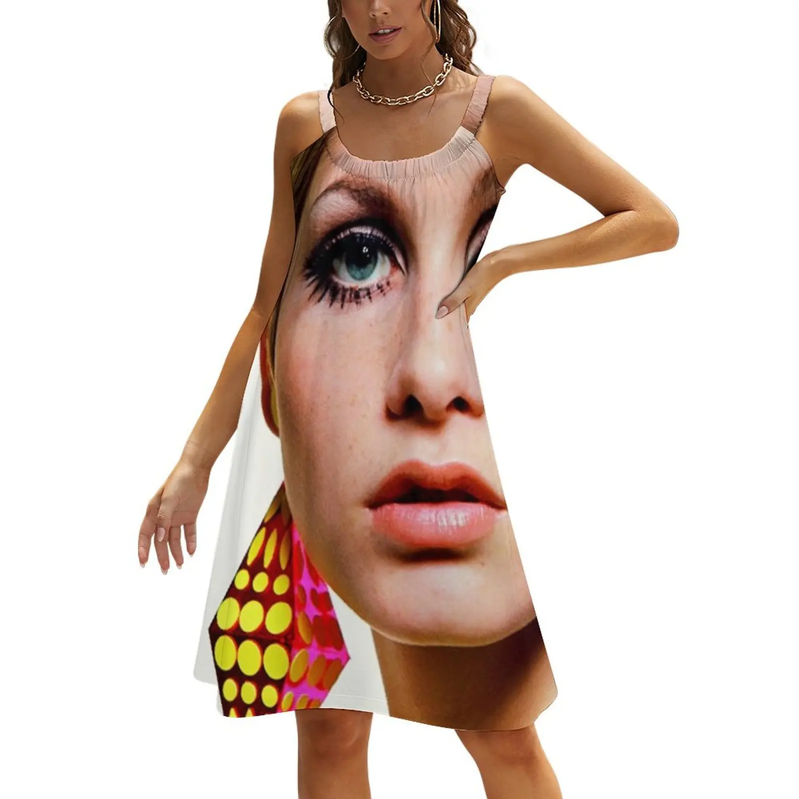 

Twiggy Beach Sling Skirt elegant dresses plus sizes Dress vintage sensual sexy dress for women summer dresses womens 2024