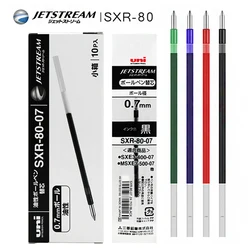 10 pz UNI JETSTREAM SXR-80 ricarica olio medio ricarica a sfera 0.38/0.5/0.7/1.0mm MSXE5-2005 ricarica ad asciugatura rapida bassa resistenza