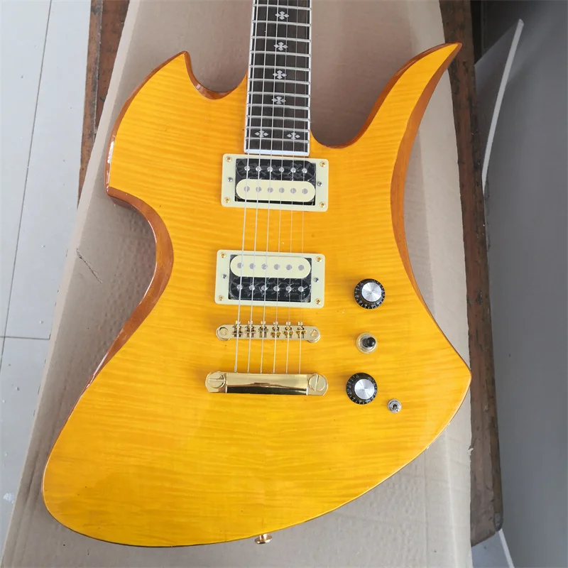 Professional Guitar Playing, Strange Shape Electric Guitar, Can Be Customized to Choose the Color