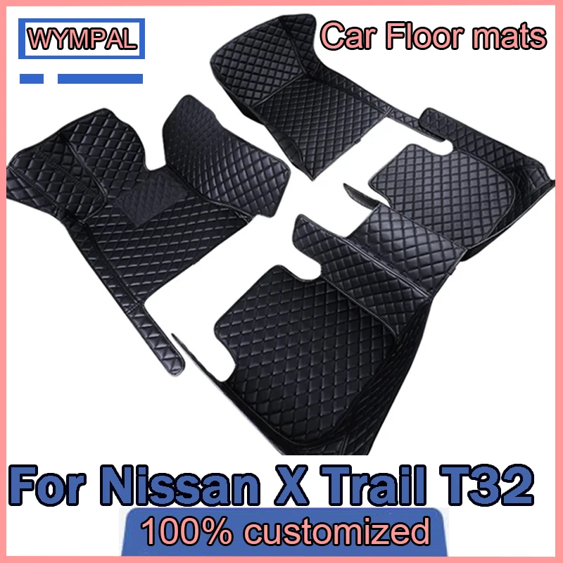 

Car Floor Mat For Nissan X Trail T32 2017 2018 2019 2020 2021 Waterproof Full Set Custom Interior Woman Gifts Auto Accessories