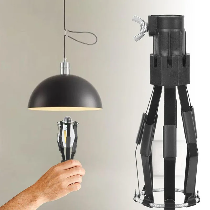 Lamp Changer Home Ceiling Light Bulb Crawl Replace Tool Led Fast Replace Lamp Changer