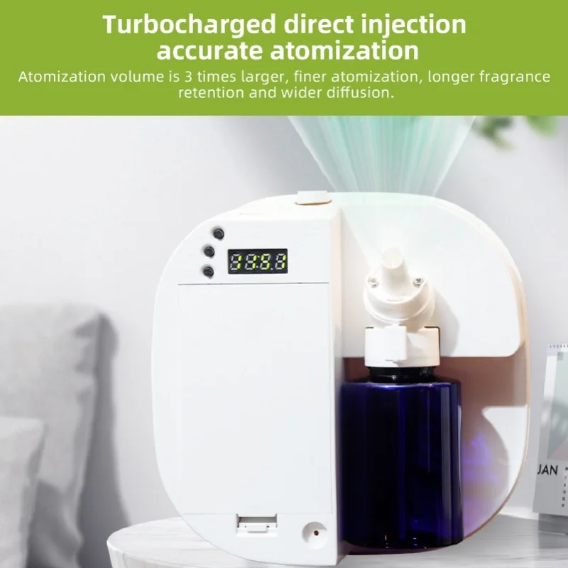 100ml Hotel Diffuser Commercial Wall Mounted Essential Oil Automatic Spray Machine Miniature Aromatherapy Machine For Home DC5V