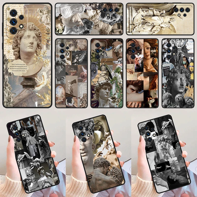 Greek mythology digital For Samsung Galaxy A52 A72 A73 A20e A21S A50 A70 A11 A12 A42 A31 A40 A51 A71 A32 A80 A91 Phone Case