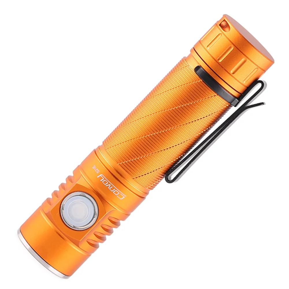 Convoy S21E Anduril 21700 Rechargeable Flashlight High Performance Portable Outdoor Camping Hiking Emergency Handheld Flashlight