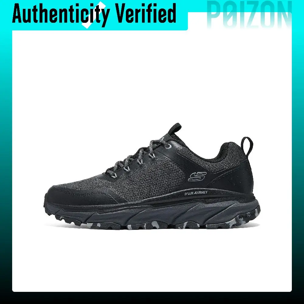 Skechers D'LUX JOURNEY Lanying Collection Fabric Low top Casual Shoes Men's Black 237194-BBK