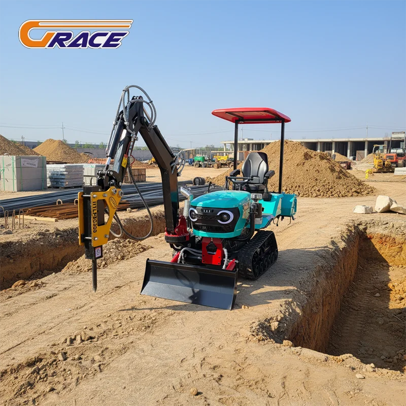 

30HP Mini Crawler Tractor EURO 5 Standard Compact Tractor High Torque Factory Wholesale Hot Sale