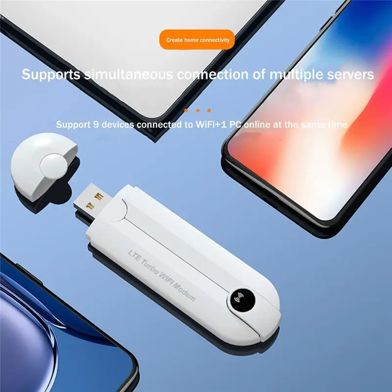 

*A96ZZ 4G LTE маршрутизатор USB-ключ Мобильная точка доступа 150 Мбит/с модем-стик 4G SIM-карта Беспроводной маршрутизатор Портативный Wi-Fi адаптер Белый