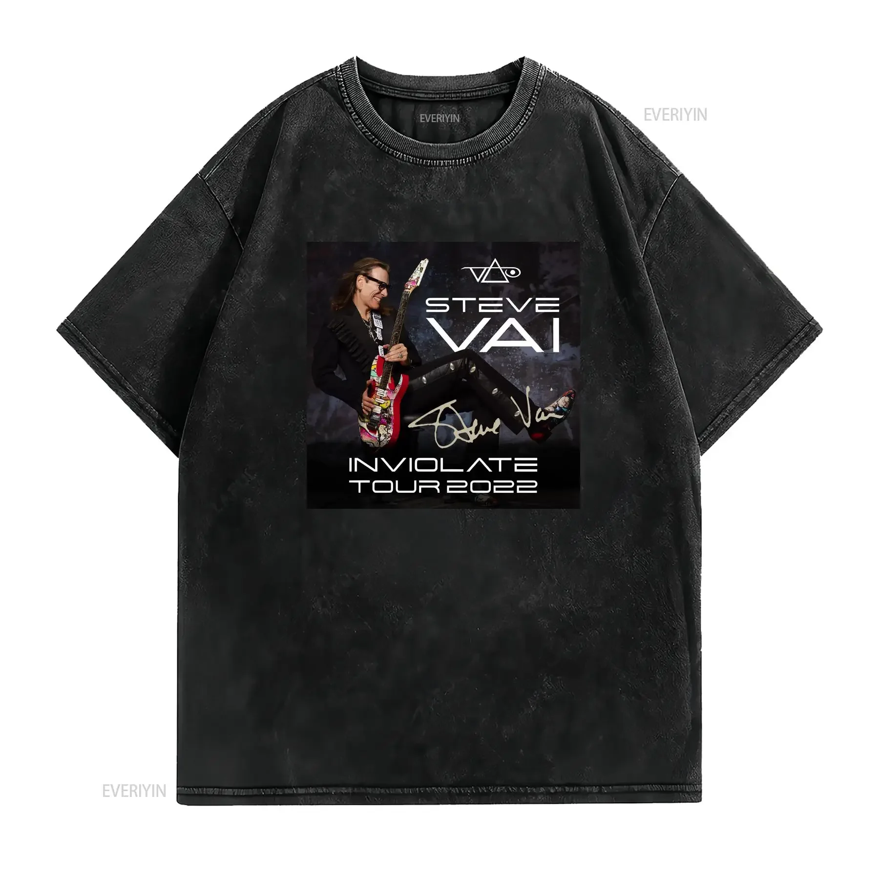 STEVE VAI Inviolate Tour T shirt Cotton For S 234XL FR177 vintage Washed Comfortable Versatile designer clothes