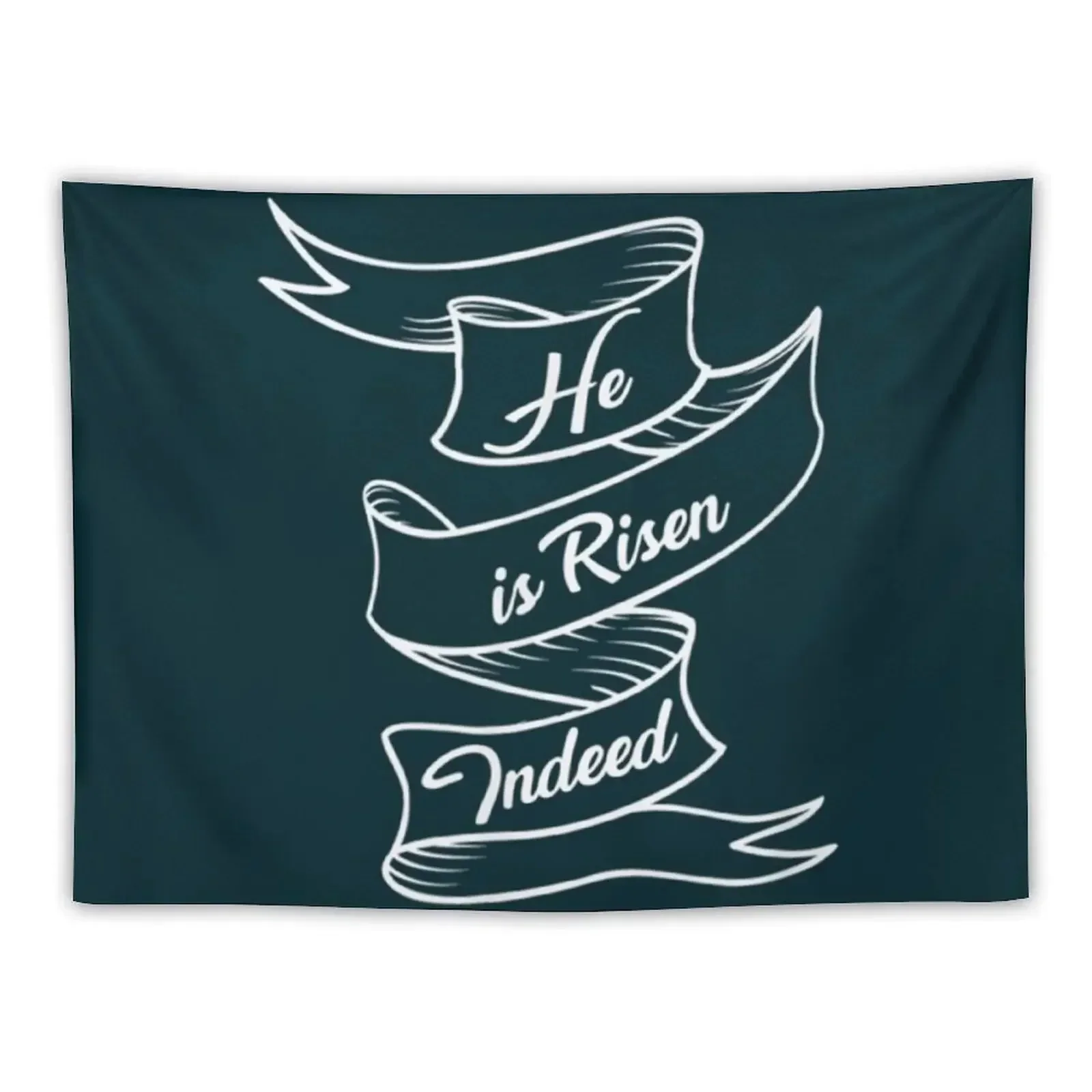 

Christian Easter He Is Risen Indeed Tapestry Cute Room Decor Bedroom Organization And Decoration Tapestry