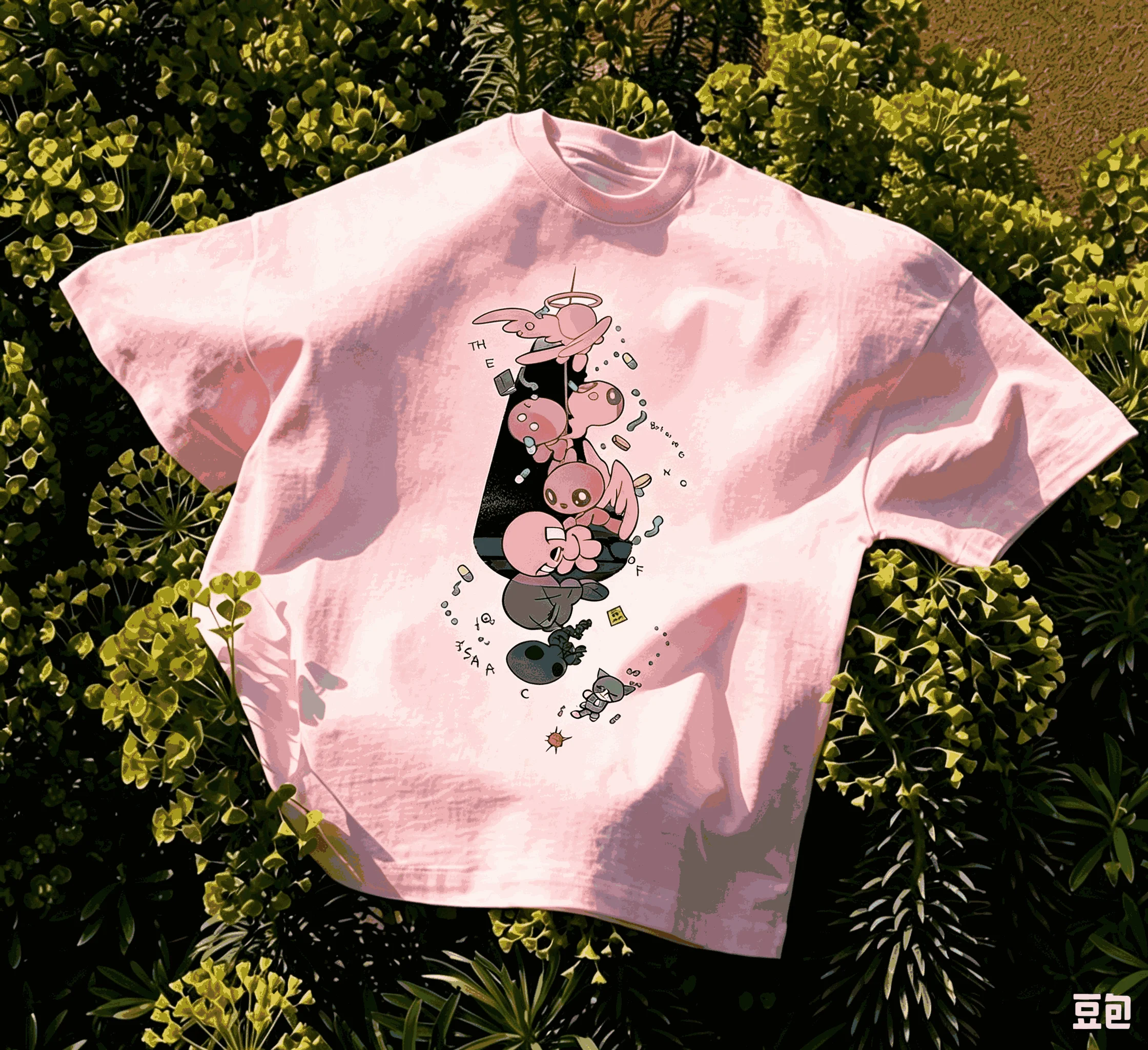 The Binding of Isaac T-shirt Streetwear Trendy Cotton Oversized Unisex Fashion Vintage Hip Hop Print T-shirts for Men Women soft