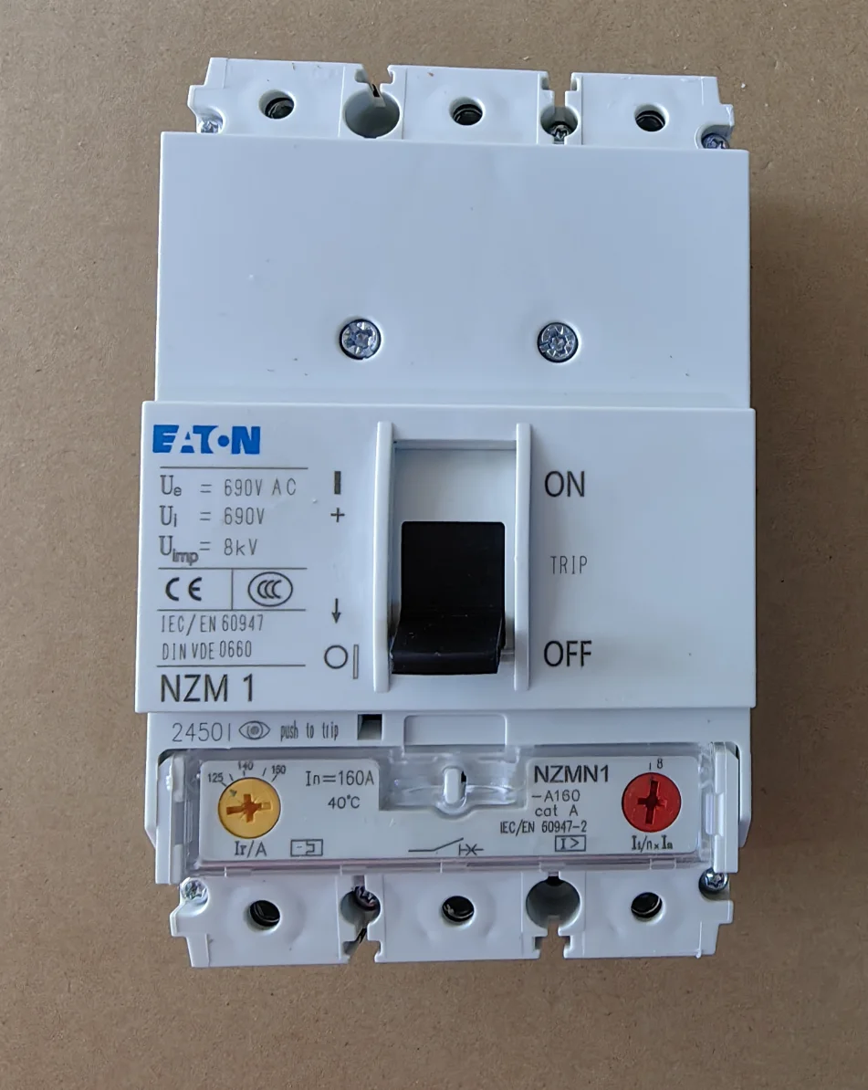 Image 4: Disjoncteur à boîtier moulé Eaton Muller NZMN1-A160 avec protection thermique magnétique, EATON Original