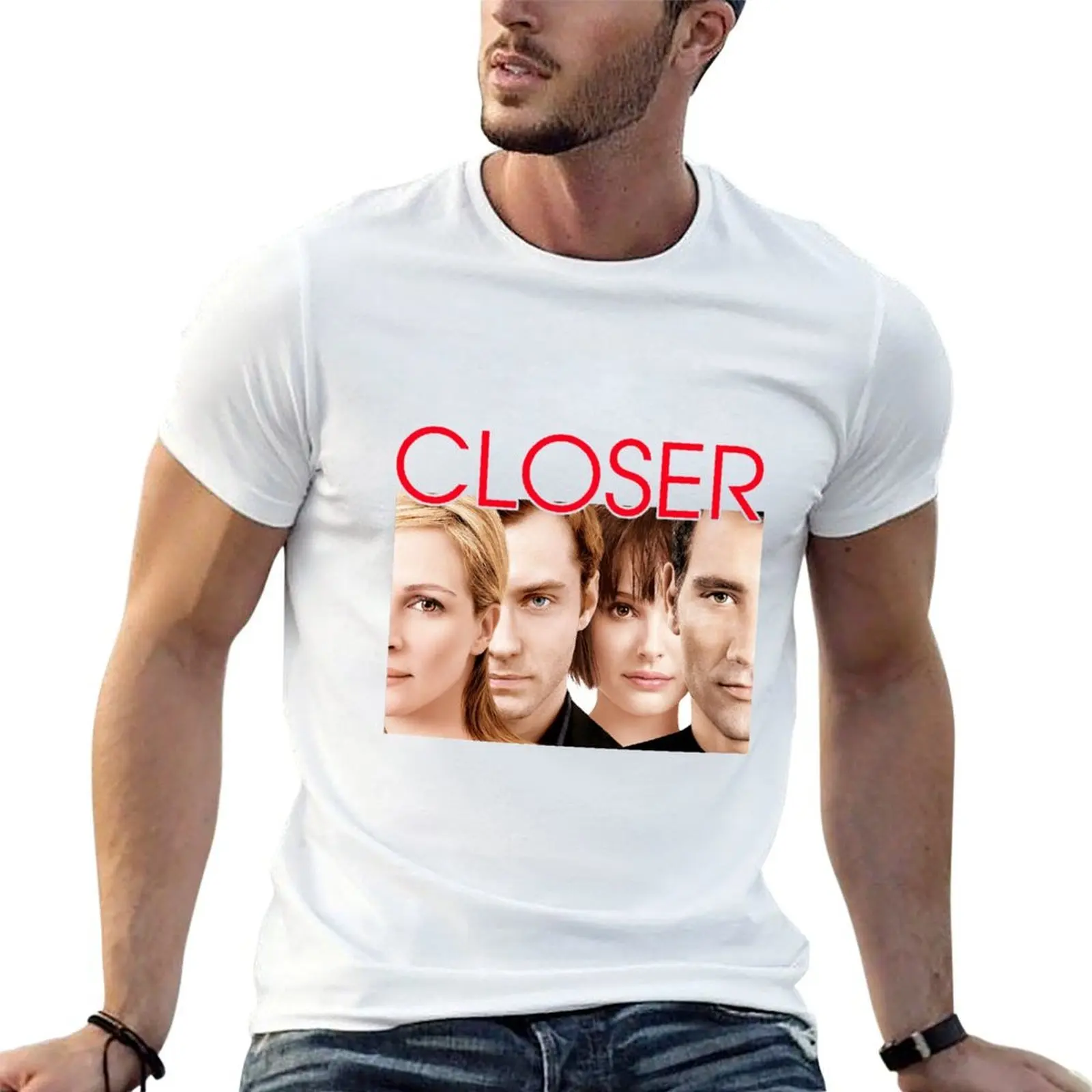 

Closer Film Classic T-Shirt t shirt man luxury t shirts for man graphic vintage funny t shirts cotton T-Shirt