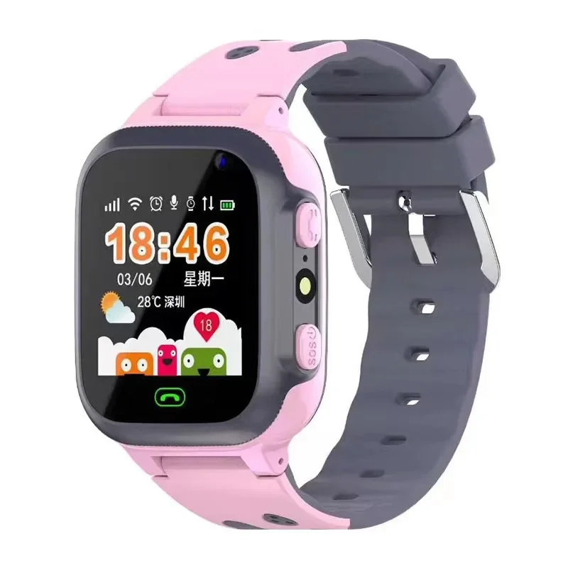 Q19 Kids Smart Watch 2G Sim Card LBS Tracker SOS Camera Children Mobile Phone Voice Chat Smartwatches Math Game Flashlight Q12