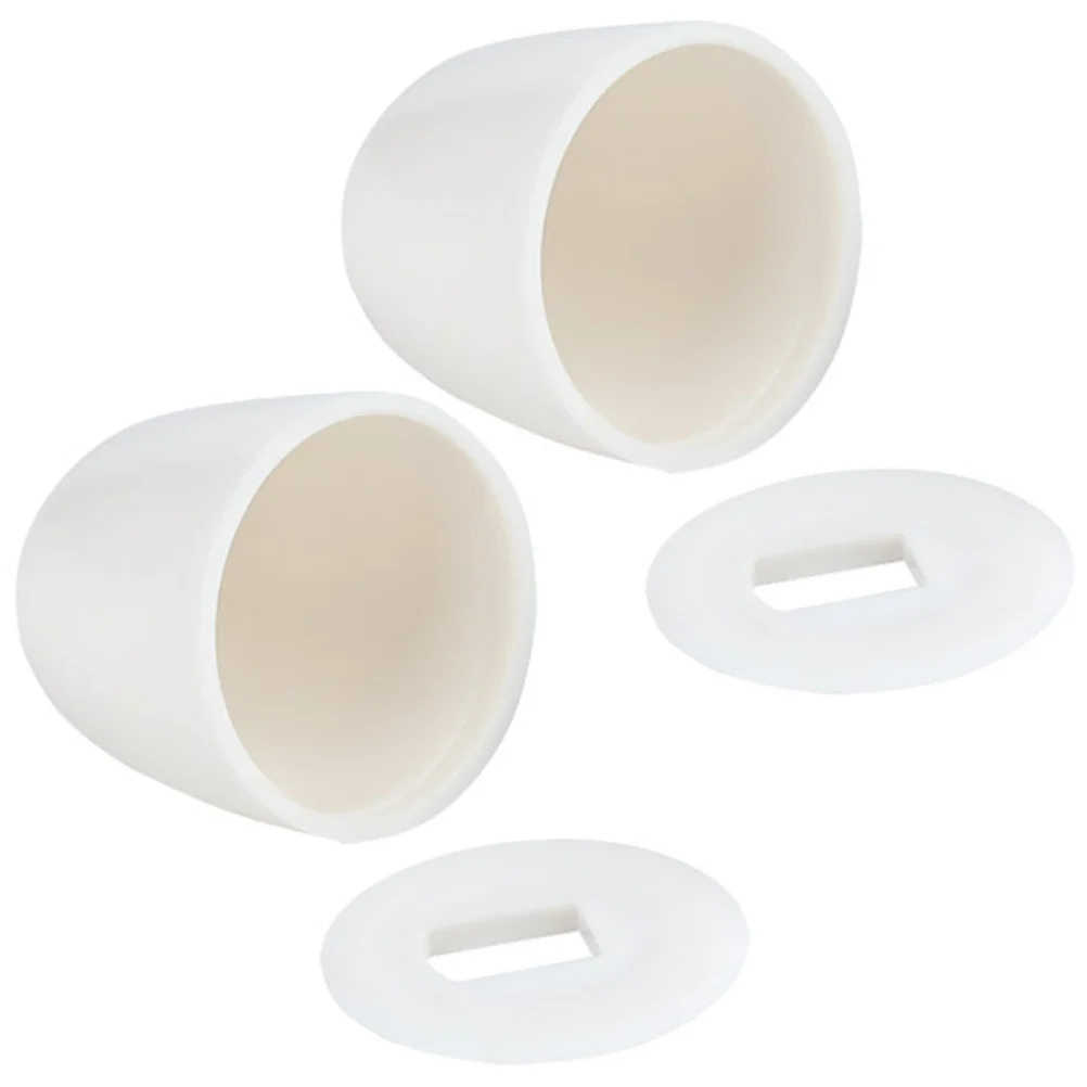 

Bolt Cap Toilet Bowl Screw Caps Covers Accessories Nut Seat Abs Universal Plastic Conceal Mounting Fasteners Strong Texture Non