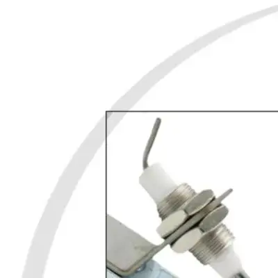 Gas Fryer For Pilot Burner Ignition Head Bracket With Needle For LPG Natural Gas Stove Long Flame Metal Kitchen Heating Part