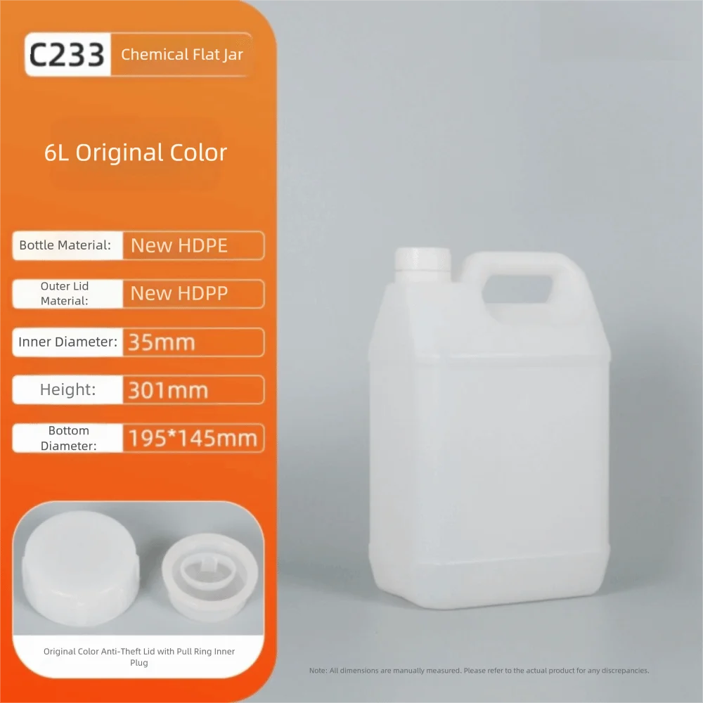 Mehrzweck 1-20L Luftdichte Plastikflasche mit Deckel Lebensmittelechter Aufbewahrungsbehälter Versiegelter Großvolumiger Ölkanister Gel-Shampoo-Behälter