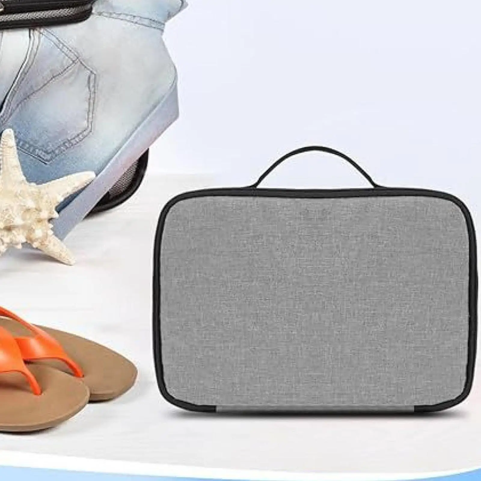Sunglasses Organizer Zipper Sunglasses Jewelry Collection Case for Women Men