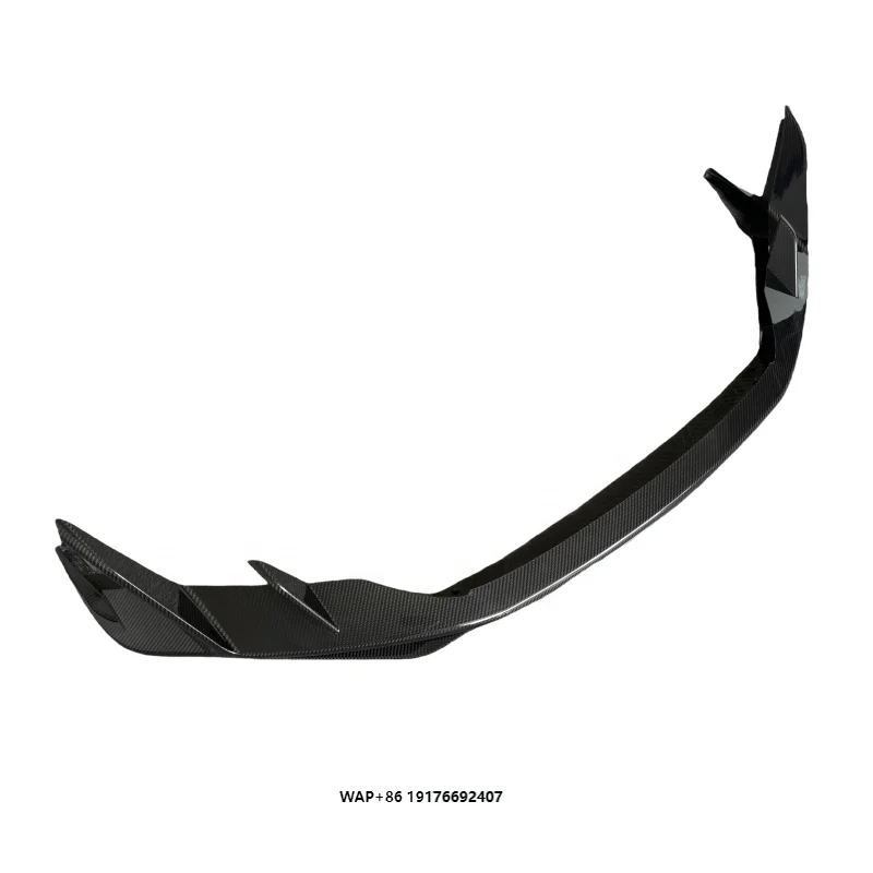 

For 2021-2023 R8 Cap Style Carbon Fiber Front Lip Front Bumper Spoiler