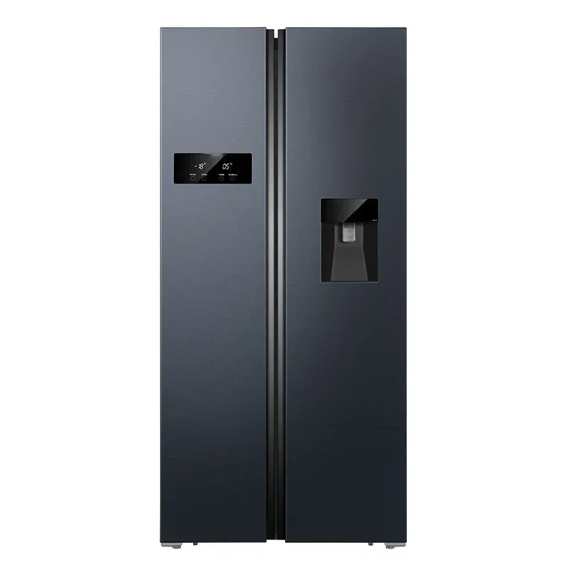 

601L 2-Door French Door Refrigerator Frost-free Frequency Conversion Household Water Bar Refrigerator
