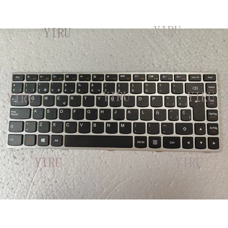 L+ NEW For LENOVO G40 G40-30 G40-45 G40-70 G40-80 Keyboard Latin Spanish silver
