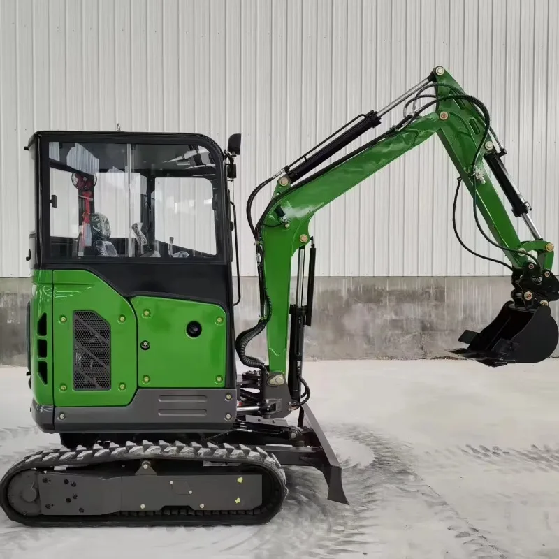 2 Ton Farm Special Mini Excavator, Wear-resistant Track With Multiple Tools for Farmland Arrangement