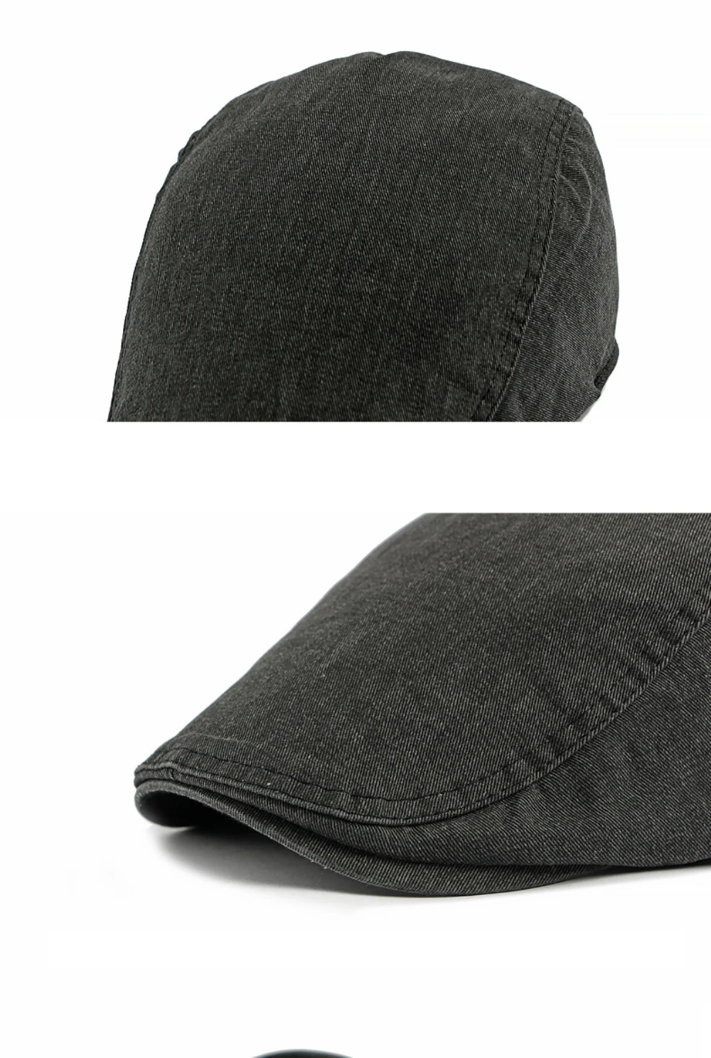 HT5097 Herren- und Damen-Baskenmützen Retro 100% Gewaschene Baumwolle Baskenmütze Unisex Ivy Flat Cap Einfarbig Schlicht Frühling Sommer Herbst Baskenmütze – Detail 5