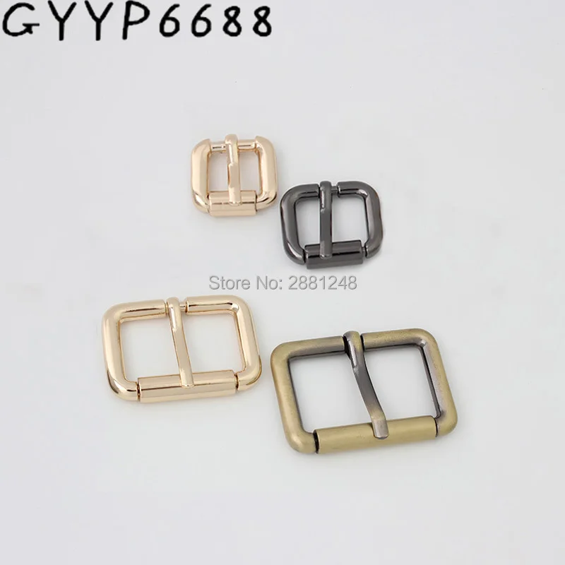 10-30-100pcs 6colors 11mm 13 16mm 20 25mm turn buckle square pin buckle belt wholesale strap silder metal roller