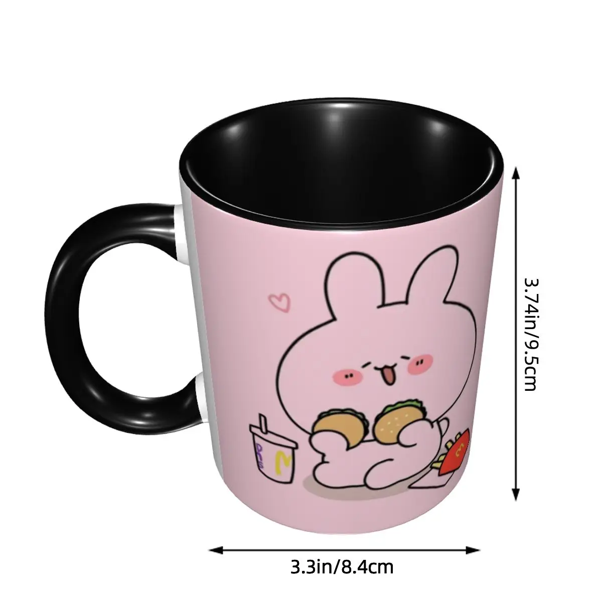 Asamimichaan Anime Cartoons Asamimi Coffee Mug DIY Personalized Ceramic Mug Creative Gift