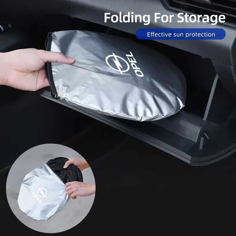 1Pc Car Front Sunshade Windscreen Sun Visor Car Privacy Blinds For Opel Corsa Astra Insignia Vectra Zafira Meriva Vivaro Antara