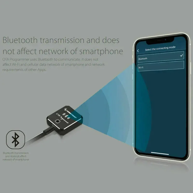 Hobbywing OTA Programmer Wireless Connected to Smartphone Bluetooth transmission