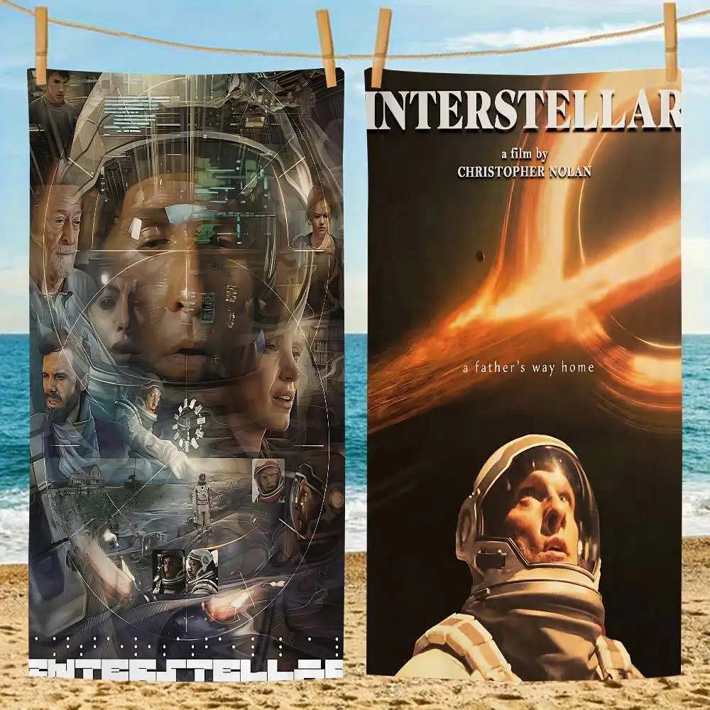 Classic Movie I-Interstellar Microfiber Beach Towel Absorbent Quick dry Soft Yoga Swimming Resort Mountain Climbing Towel