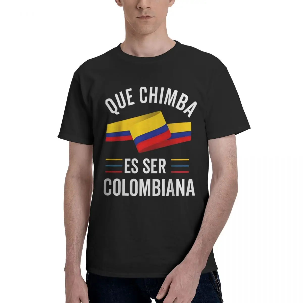 Colombian Pride Flag Art Movement Tees High grade Travel Kemp Unique USA Size