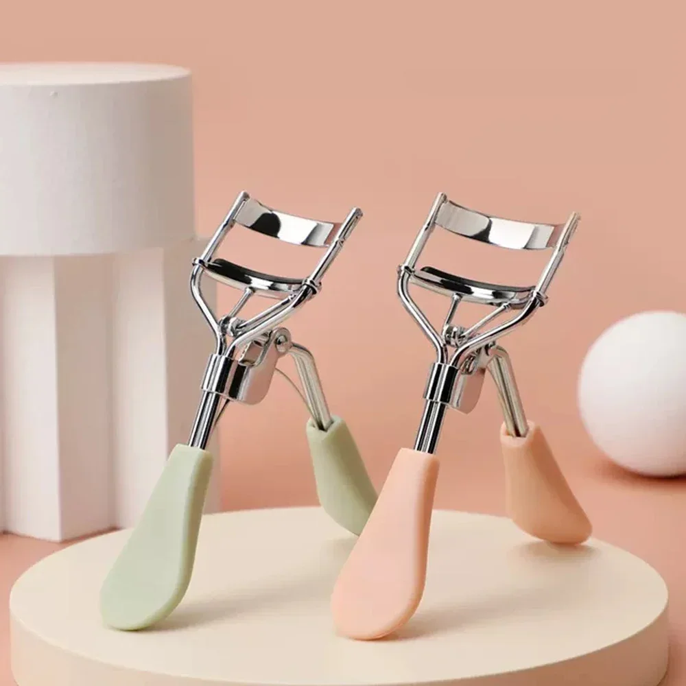 Eyelash Curling Lifting Tool  Manual Eyelash Curler Heatless Circle Eyelashes Clip Lasting  Accessories Portable Eye Makeup Tool